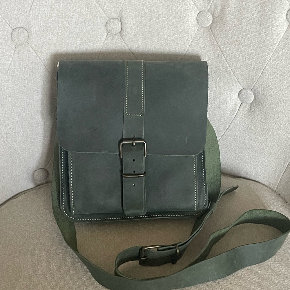 Green Leather Bag